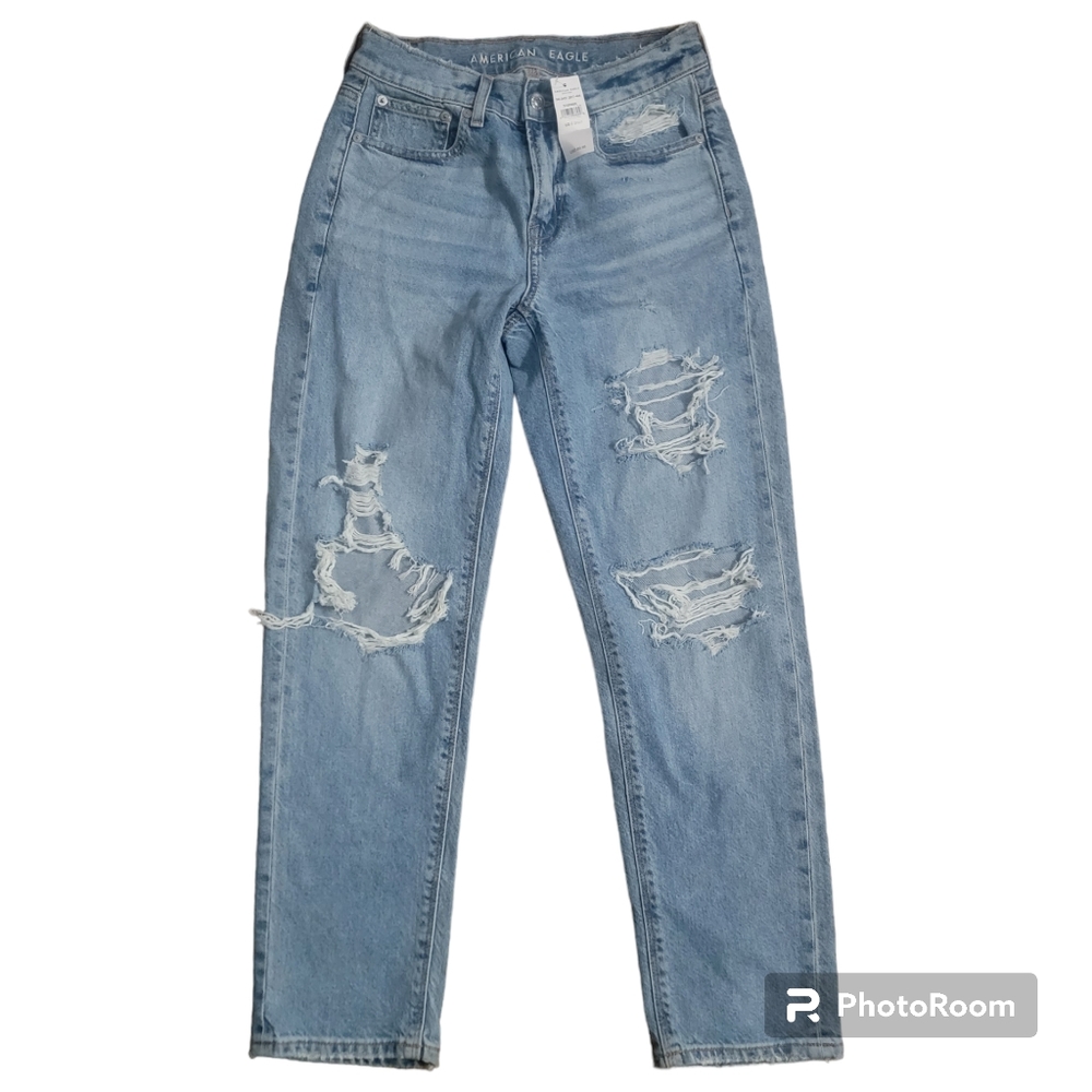 NEW American Eagle 90's Straight Jeans Size 0 short.